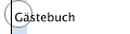 G&auml;stebuch
